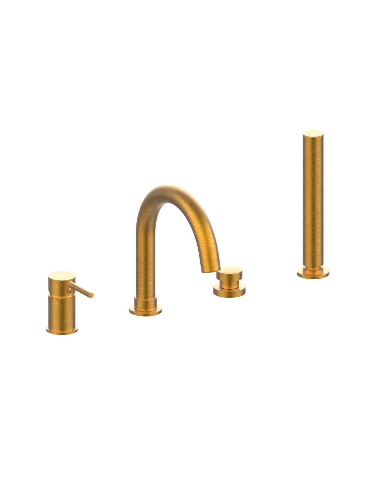 Встраиваемый смеситель для ванны с ручным душем Rubinetterie Frattini Pepe XL ARCH-00092637 - Вид №22