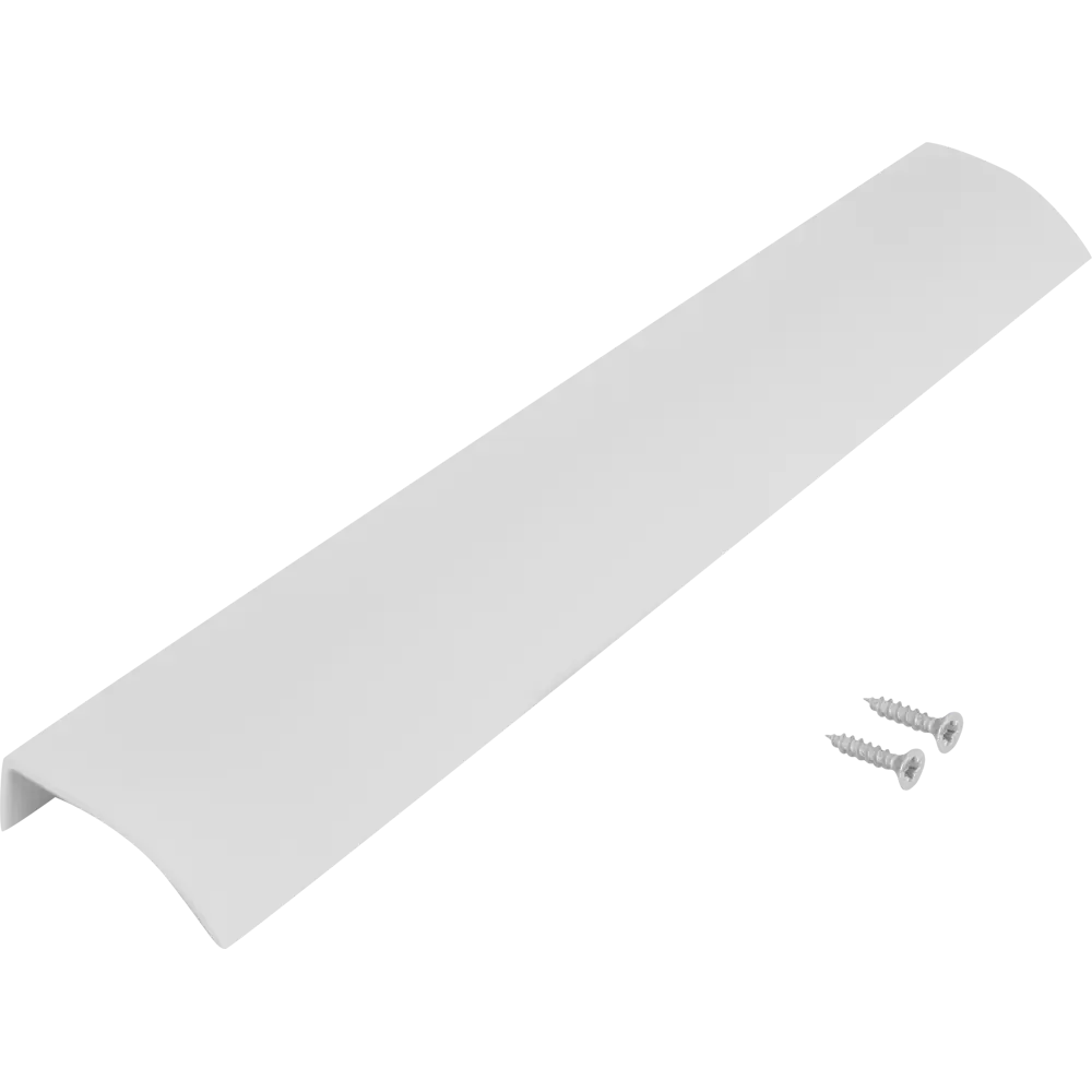 Мебельная ручка-профиль белый 256 мм Jet STLM-2019033 - Вид №2