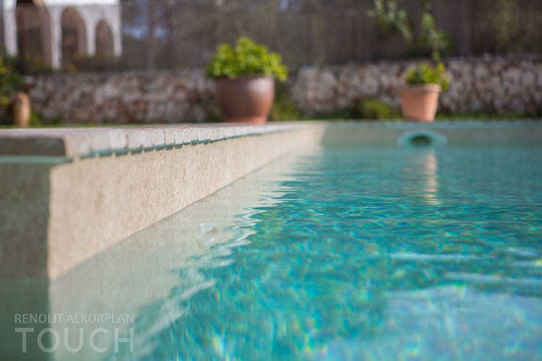 Армированный брезент для покрытия бассейнов RENOLIT ALKORPLAN TOUCH ARCH-00104409 - Вид №2