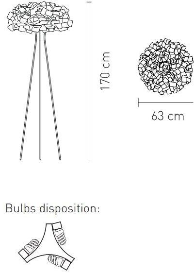 Slamp Светодиодный торшер Clizia sun-id-1383663 - Вид №9