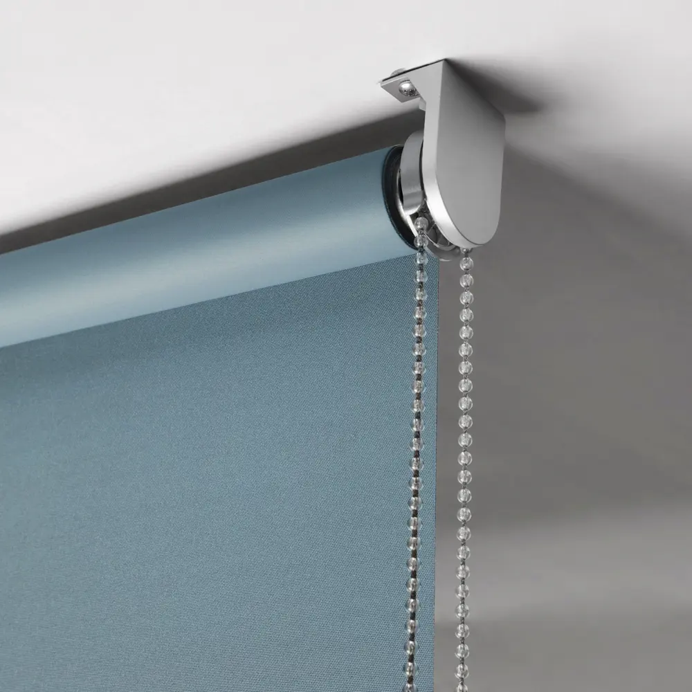 INSPIRE Belem - Рулонная штора блэкаут серо-синяя для полного затемнения 82689377 STLM-0034086 - Вид №4