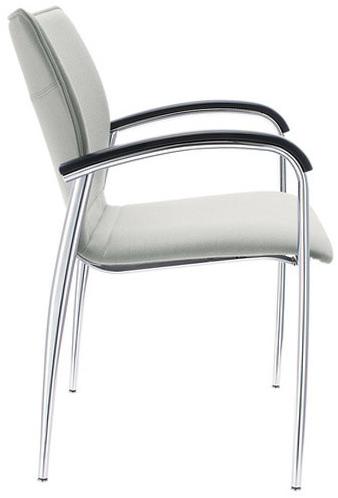 Brunner Штабелируемое кожаное кресло с подлокотниками Plaza sun-id-1365915 - Вид №1