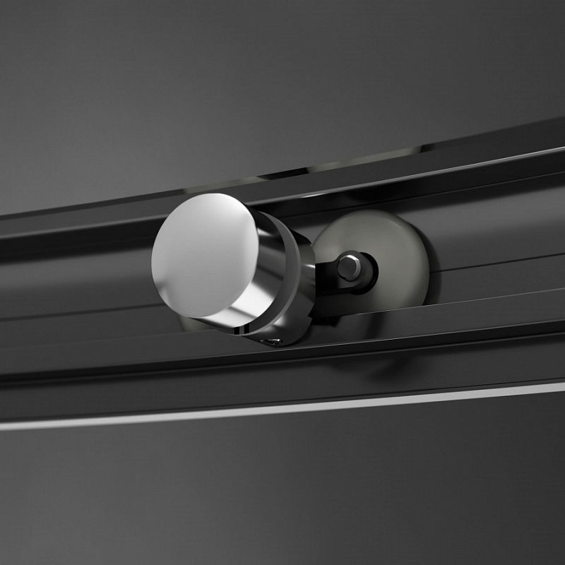 W83G-315-090CG Solo Slide Стекла для душ. ограждения 90x90 стекло тонированное проф хром глян AM.PM Like - Вид №3