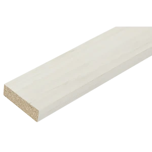 Планка притворная Нова 2070x32x10 мм ПВХ ламинация цвет ясень ривьера крем