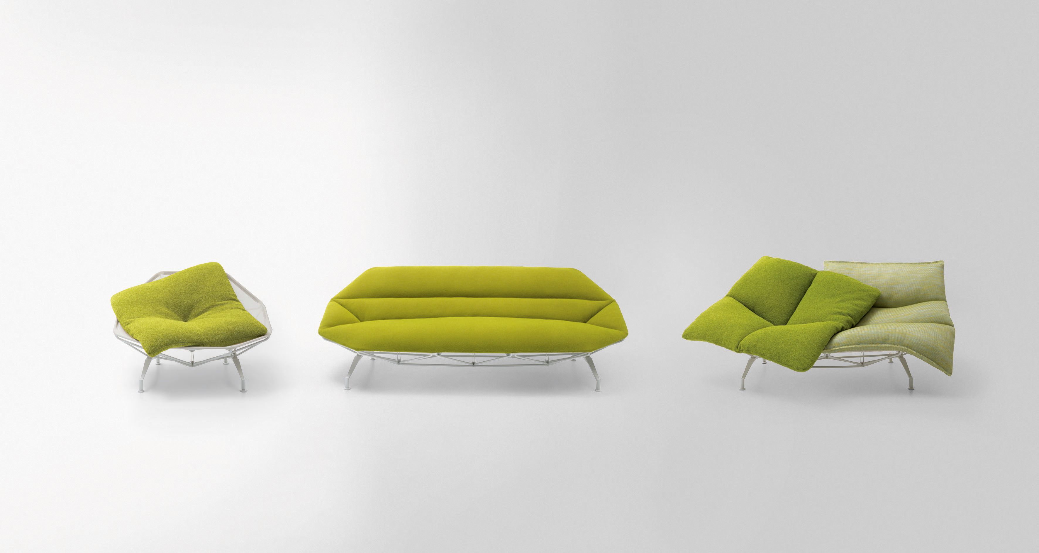 Садовый стул из нержавеющей стали и ткани Paola Lenti Alma ARCH-00024594 - Вид №1