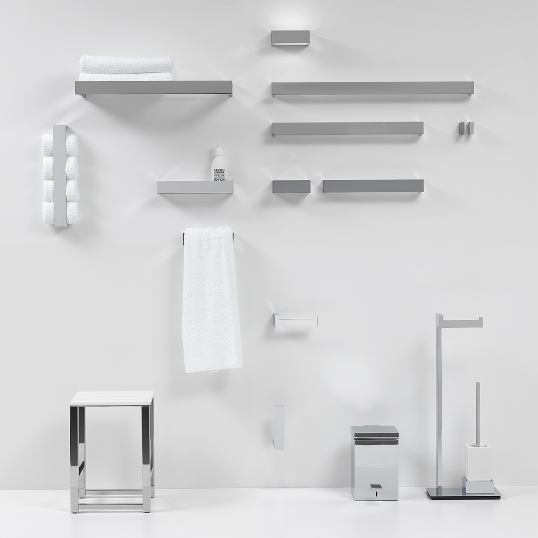 0590200 Полотенцедержатель BK HTE60 DECOR WALTHER BRICK  - Вид №1