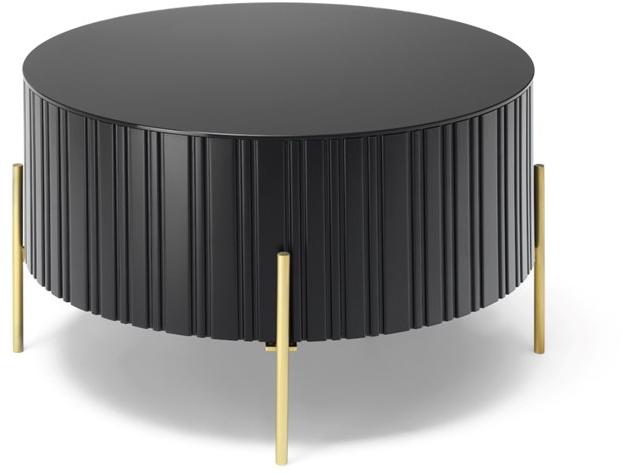 müller möbelfabrikation Круглый журнальный столик из металла Twist sun-id-1388789 - Вид №1