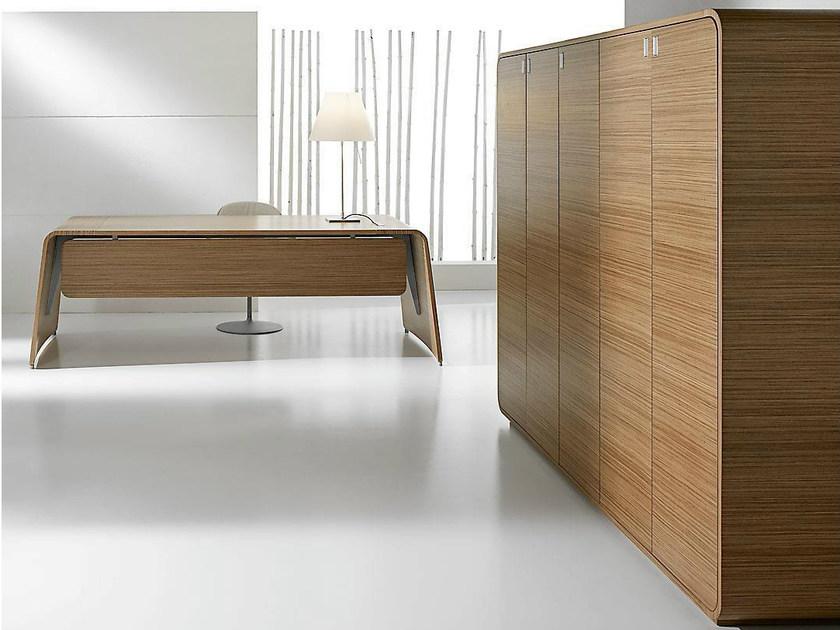 IFT Высокий офисный ящик для хранения из шпона с замком Sestante sun-id-1427275 - Вид №1