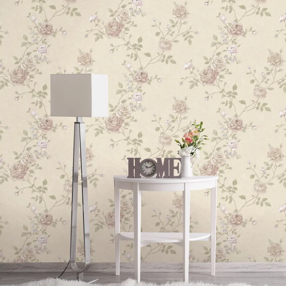 Обои бумажные Elysium Гармоника бежевые 0.53 м 84301 STLM-2186856 - Вид №3