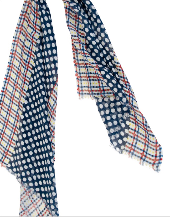 SASKIA_N Шаль 70/190 45% хлопок 55%лен PETRUSSE Santreyd 