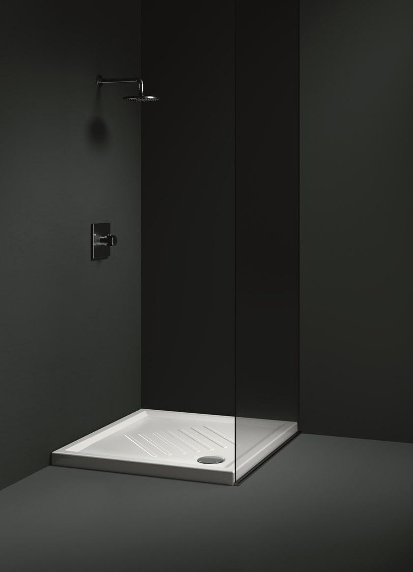 GSI ceramica Квадратный нескользящий керамический душевой поддон H6 339711 - Вид №3