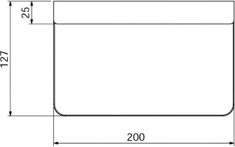 32041B-BP Бумагодержатель MELVIN VICO подвесной с полкой цвет черный матовый LANGBERGER VICO, MELVIN, BLACK EDITION - Вид №2