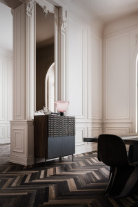 Шкаф из ископаемого дуба