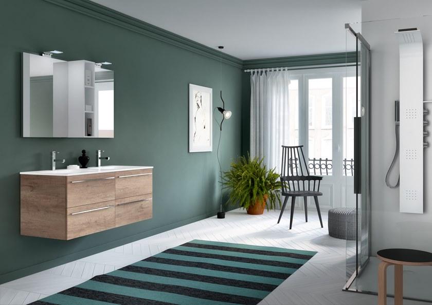 Gruppo Geromin Двойная тумба под умывальник с ящиками Change sun-id-1370410 - Вид №1