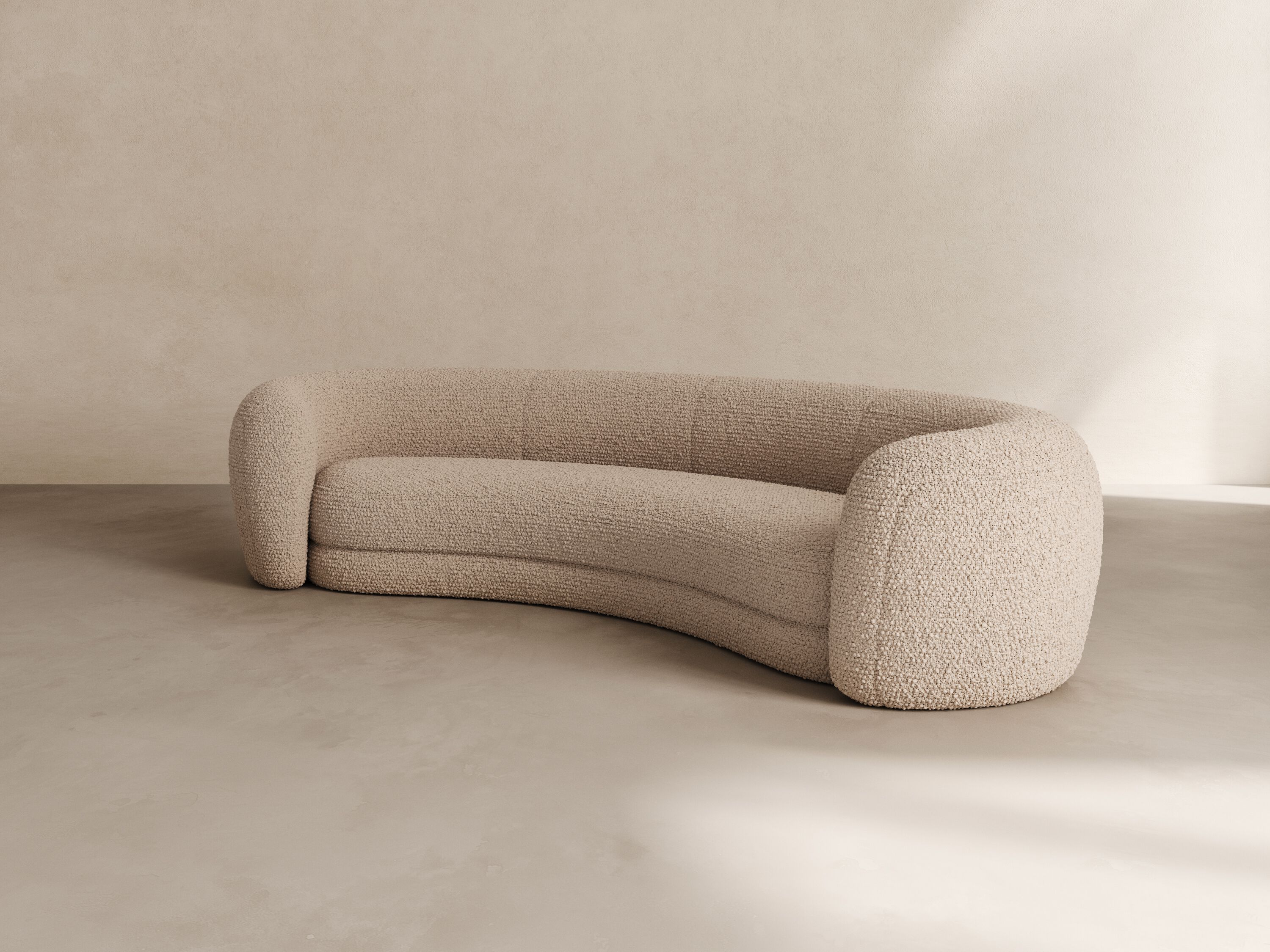 4-местный изогнутый тканевый диван Paloma Editions Palace ARCH-00036012 - Вид №1