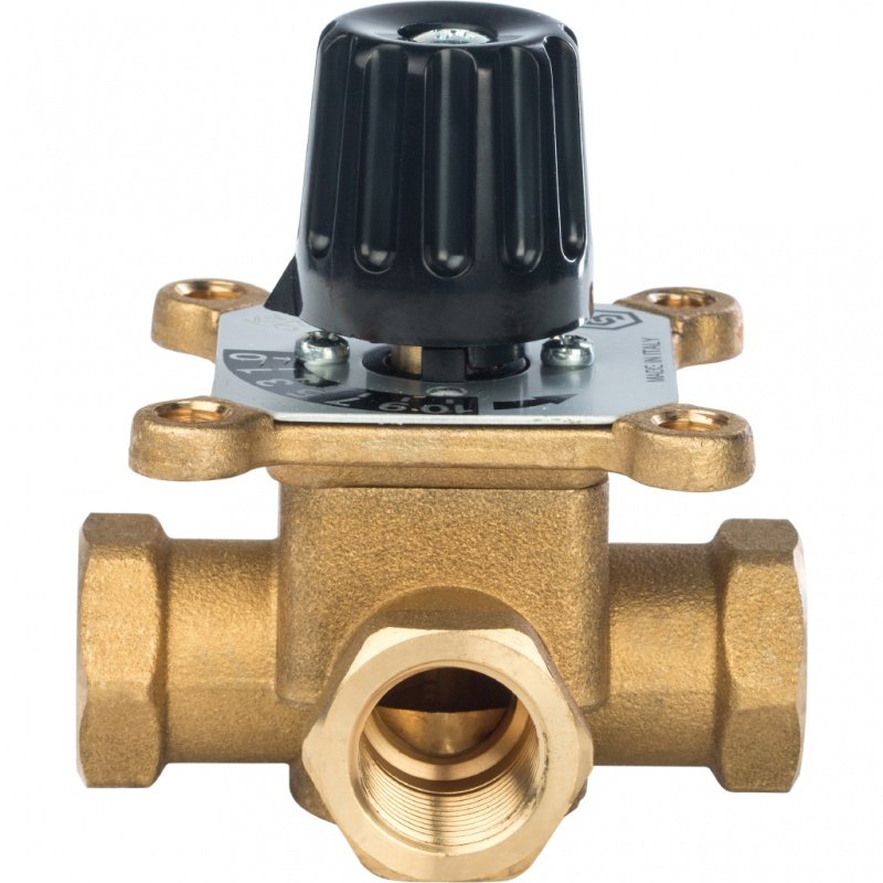 Трехходовой термостатический смесительный клапан 1/2" STOUT 2,5 KVs SVM0003011502 - Вид №2