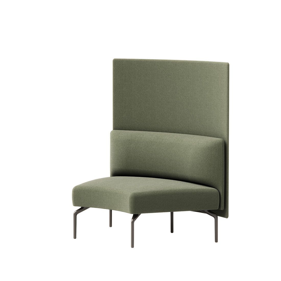 Модульный угловой диван из ткани с высокой спинкой INCLASS Kern ARCH-00112677 - Вид №7