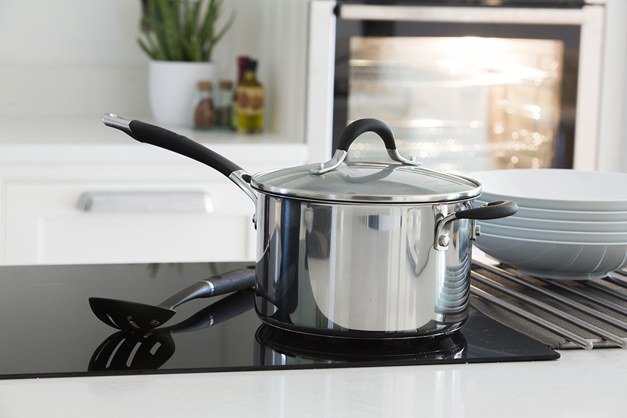 Набор из 4 сотейников и 1 сковороды Momentum нержавеющая сталь Circulon R78053 - Вид №3