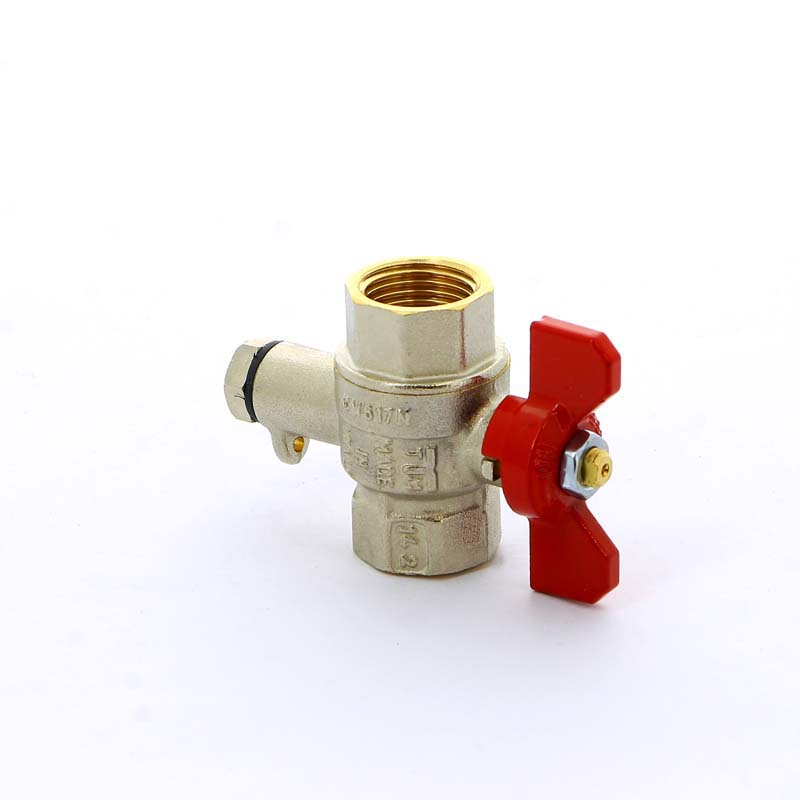 Кран ВВ с отверстием для термометра TIEMME 1/2" 2980006 - Вид №2