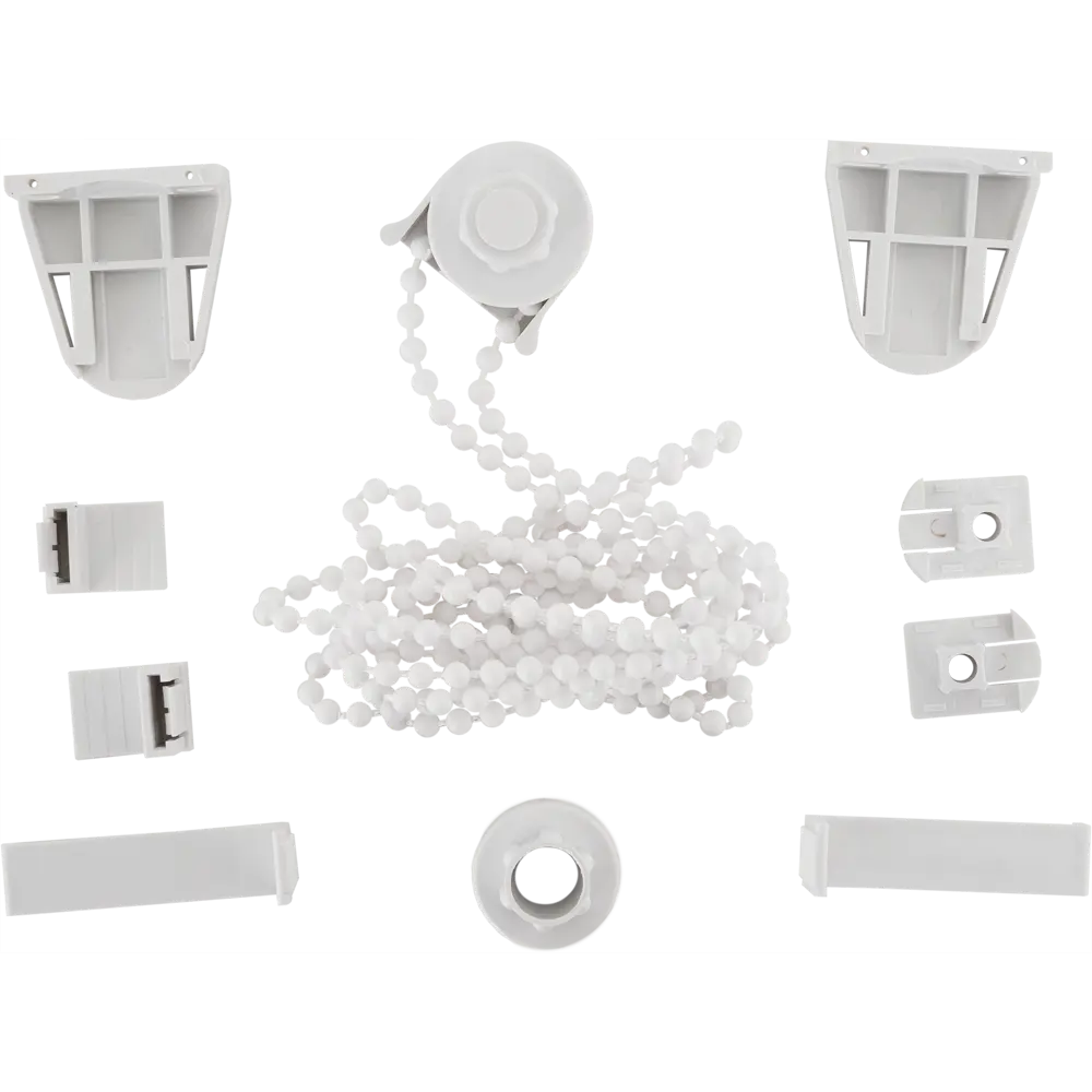 Штора рулонная Inspire Шантунг 60x250 см белая STLM-2114473 - Вид №3