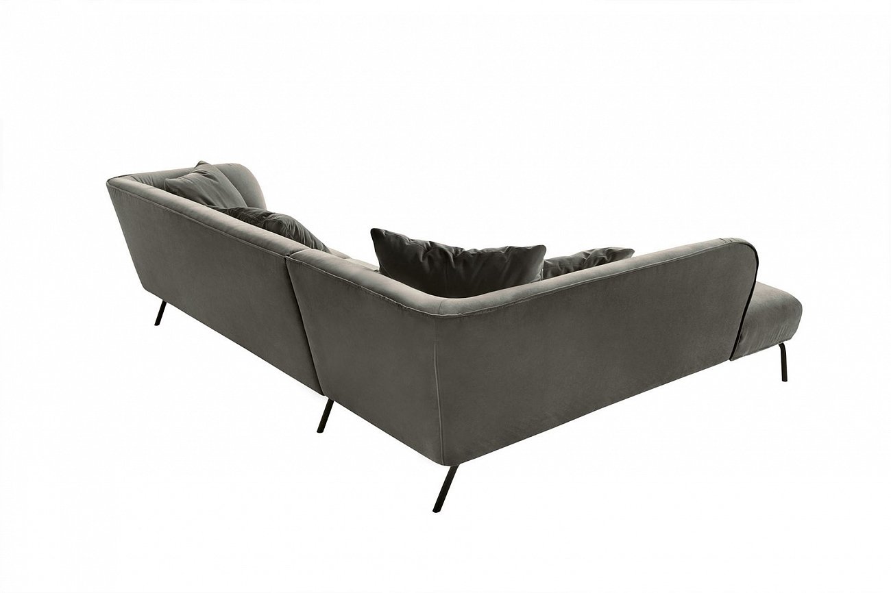 Диван Selma угловой темно-серый SITS ДИЗАЙНЕРСКИЕ, SELMA 192335 Серый  - Вид №1