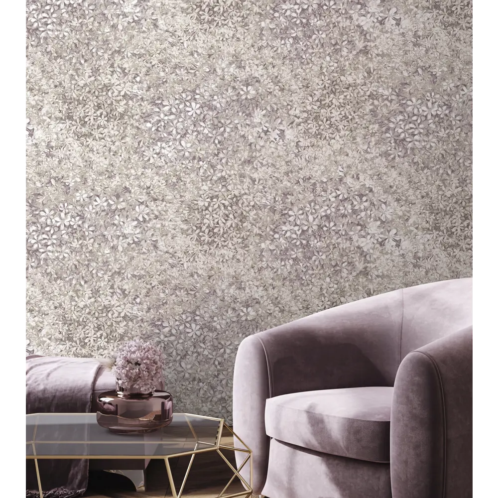 Обои флизелиновые Wallsecret Jardin бежевые 1.06 м 8764-23 87794513 STLM-2046753 - Вид №4