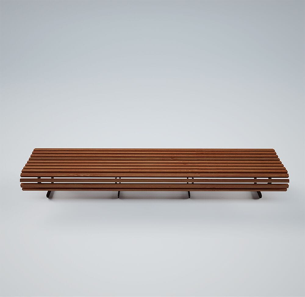 Деревянная скамья без спинки CITYSì AUDREY WOOD ARCH-00012796 - Вид №1