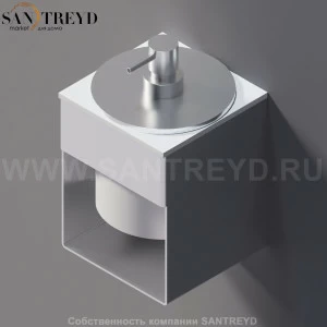 Agape 369 Диспенсер устанавливаемый на верхнюю часть опорного элемента белый A369228ZSP