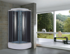 Душевая кабина NG- 3516-14 (1000х1000х2150) низкий поддон(26см) стекло ТОНИРОВАННОЕ