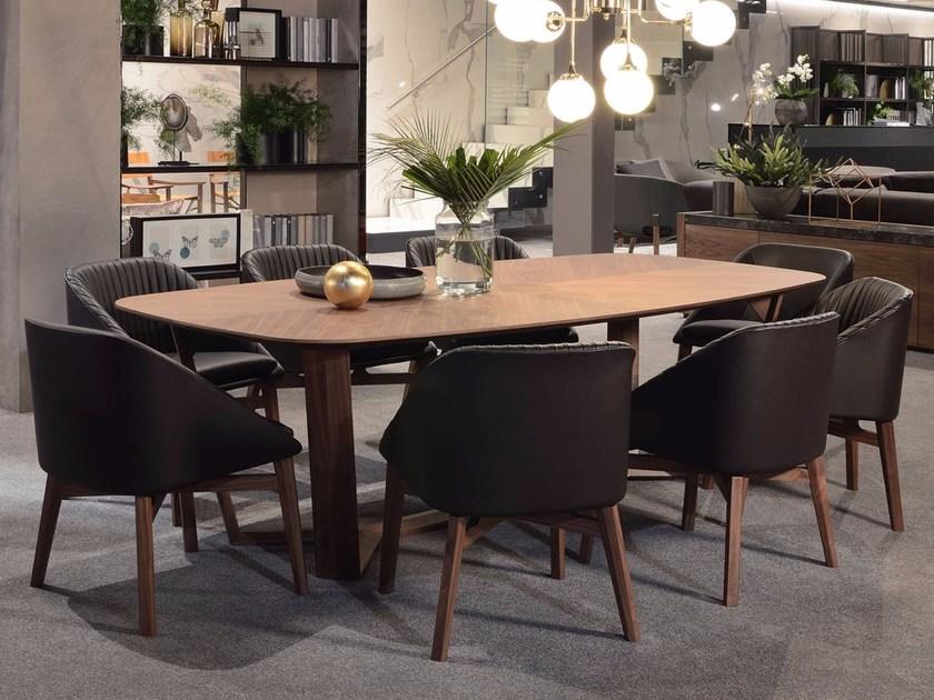 i 4 Mariani Прямоугольный деревянный стол для гостиной Way sun-id-1484521 - Вид №5