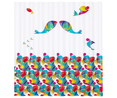 SC-68101 Berkel Шторка для ванной WasserKRAFT  - Вид №6