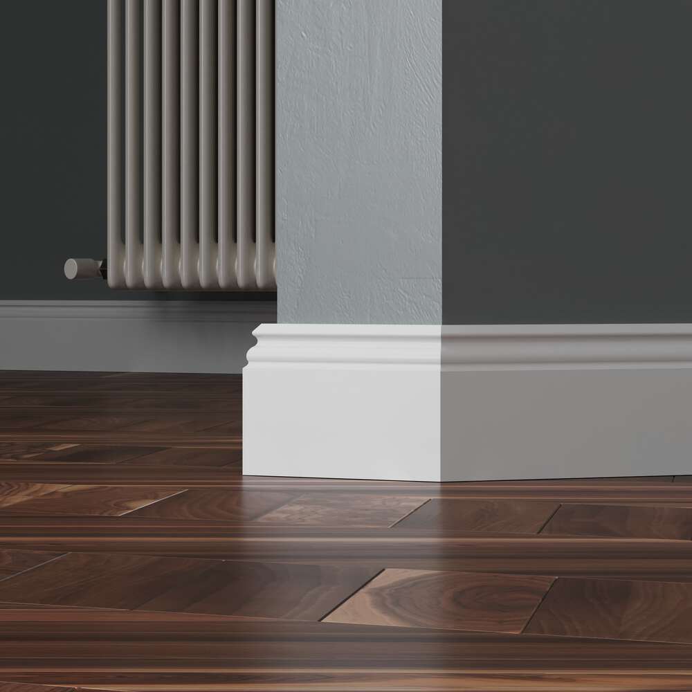 Плинтус напольный полистирол PS100303.001 HANNAHHOLZ  - Вид №3