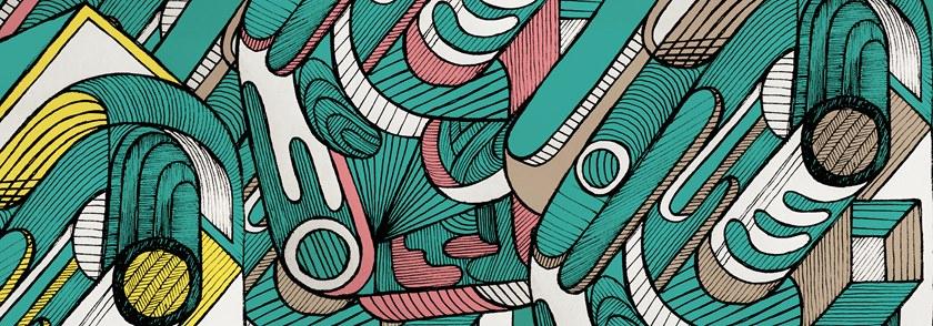 Wall&decò Огнеупорные экологические обои Contemporary wallpaper 2020 Wdss200 - Вид №1