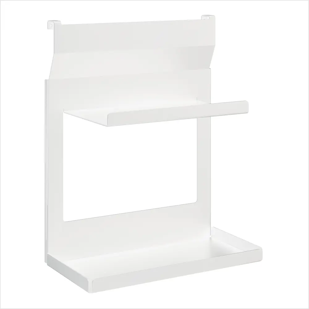 Держатель универсальный двойной Delinia 258x133 мм сталь цвет белый STLM-2045562