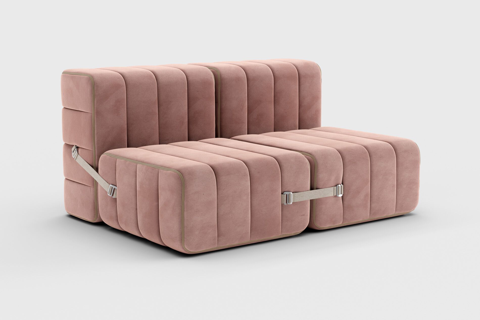 2-местный модульный тканевый диван AMBIVALENZ Curt ARCH-00047021 - Вид №31