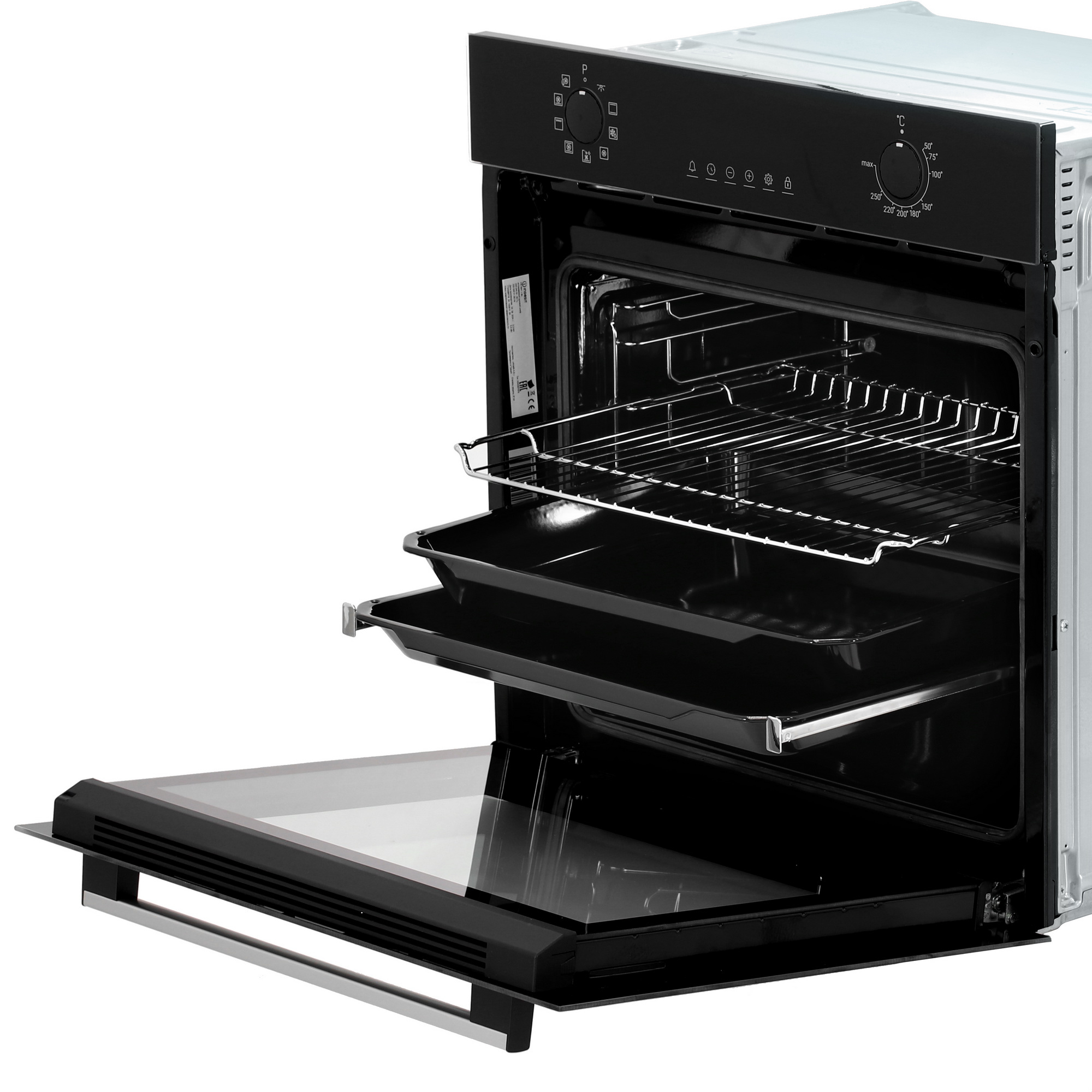 9987781 Электрический духовой шкаф Indesit IFE 4841 J BL черный STDN-0081369 - Вид №6