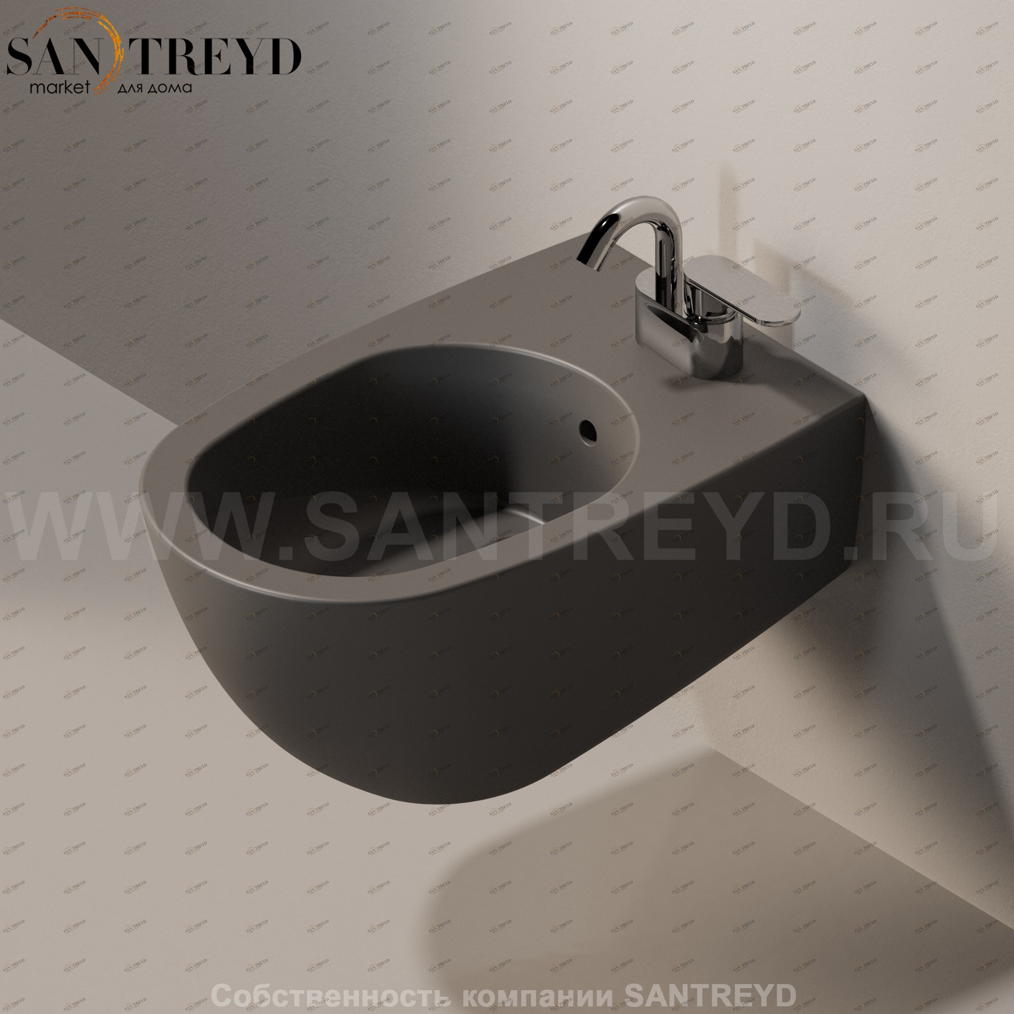 50867006 Биде подвесное Spin Ceramica Flaminia