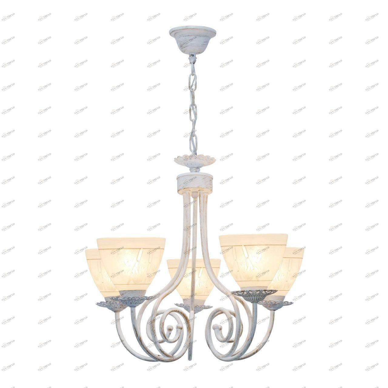 Подвесная люстра Toplight Barbara TL1134-5H TOPLIGHT BARBARA 187774 Белый