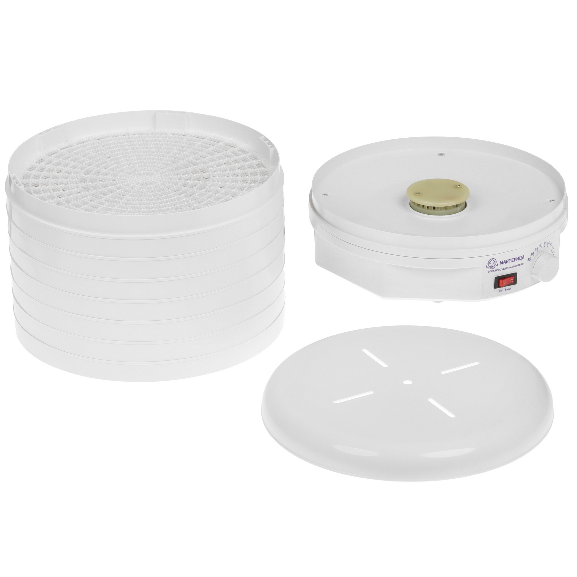 5359087 Сушилка для овощей и фруктов Мастерица ЭСБ-15/25-450 бежевый STDN-0101888 - Вид №4