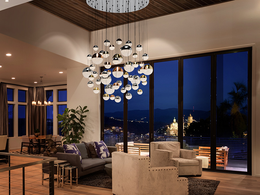 098378 Подвесной светильник Ø140 55L BLUETOOTH CCT цветной Schuller Sphere - Вид №3