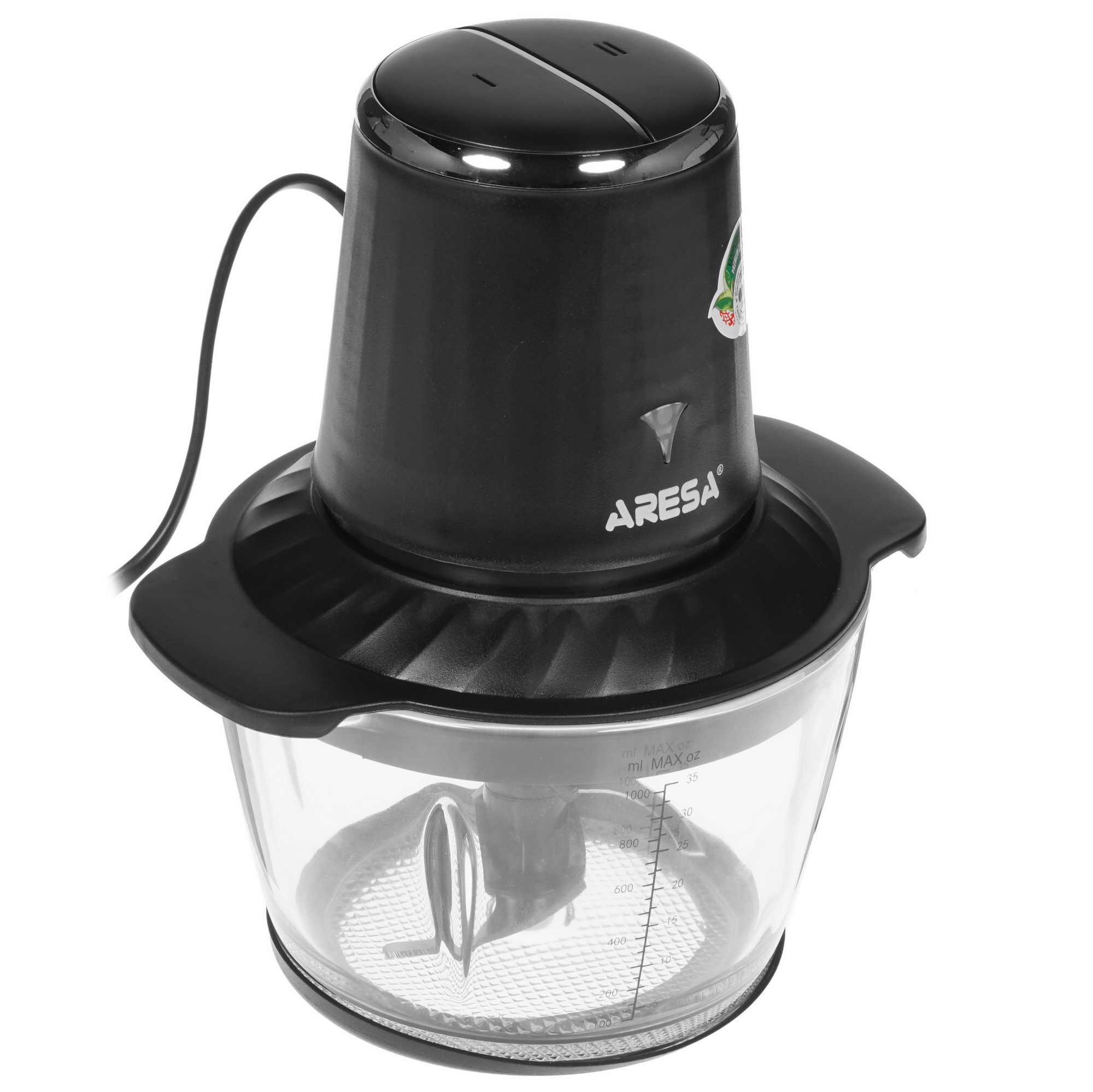 8192332 Измельчитель  Aresa AR-1122 черный STDN-0145399 - Вид №1