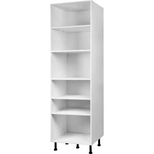 Колонка напольная 60x200x56 см, ЛДСП, цвет белый