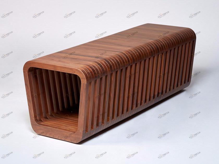 REDA AMALOU DESIGN Скамейка из ореха Link sun-id-1391094