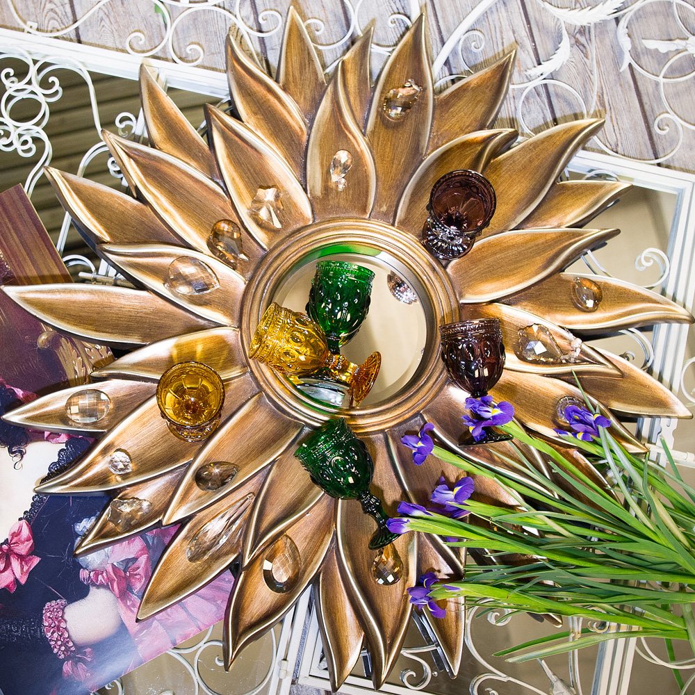 Комплект винных фужеров «Кабошон» BYOBJECT CRYSTAL 030041 Желтый;зеленый;разноцветный Object Desire - Вид №3