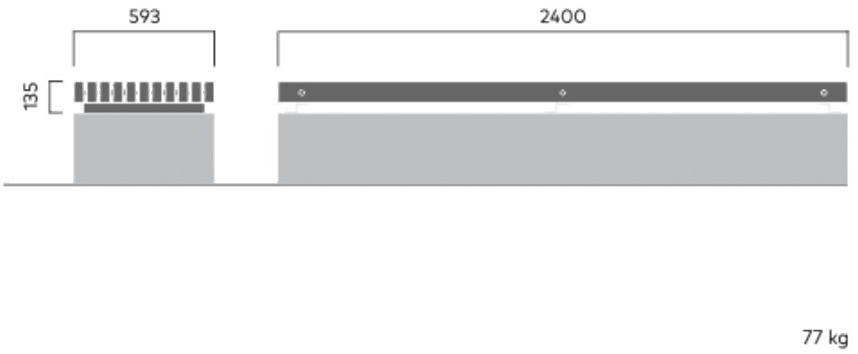 VESTRE Скамейка из сосны без спинки sun-id-1404206 - Вид №14