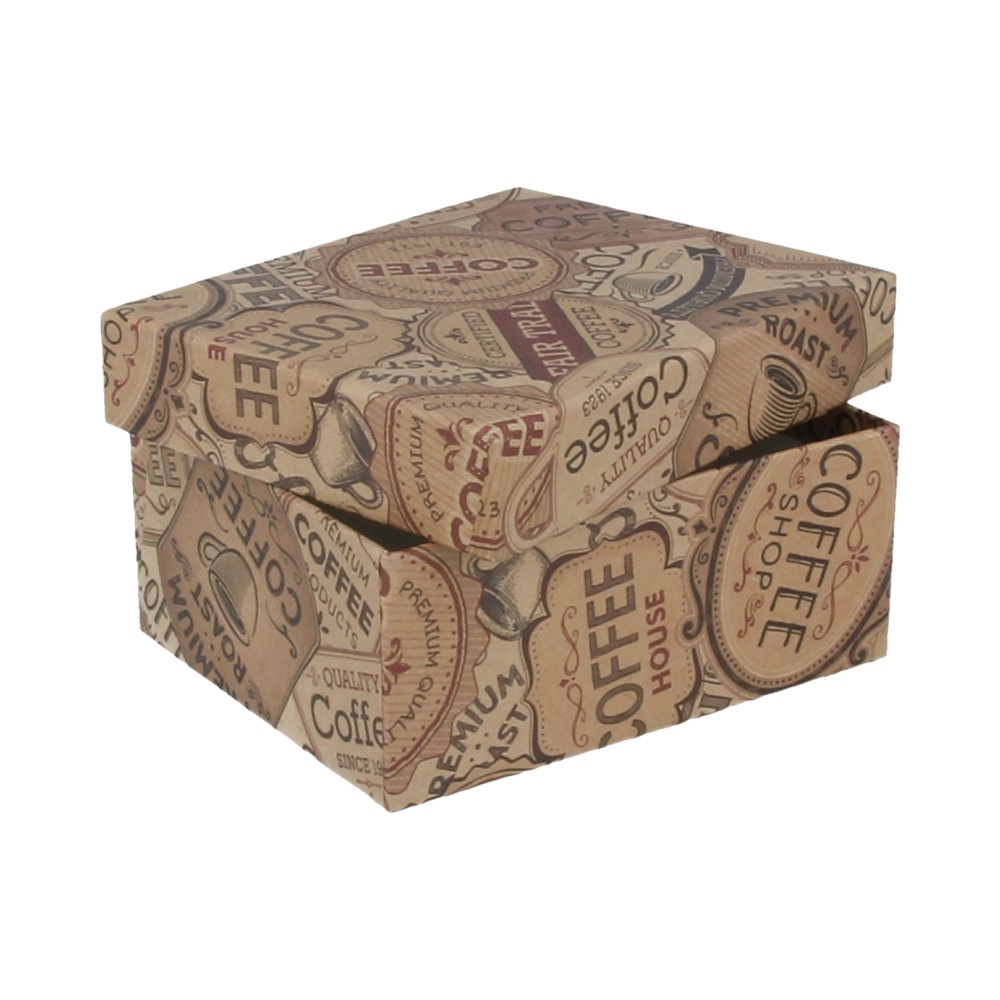 103-8 Коробка картонная крафт №09 11х9х4.7 см прямоуг. Grand Gift 