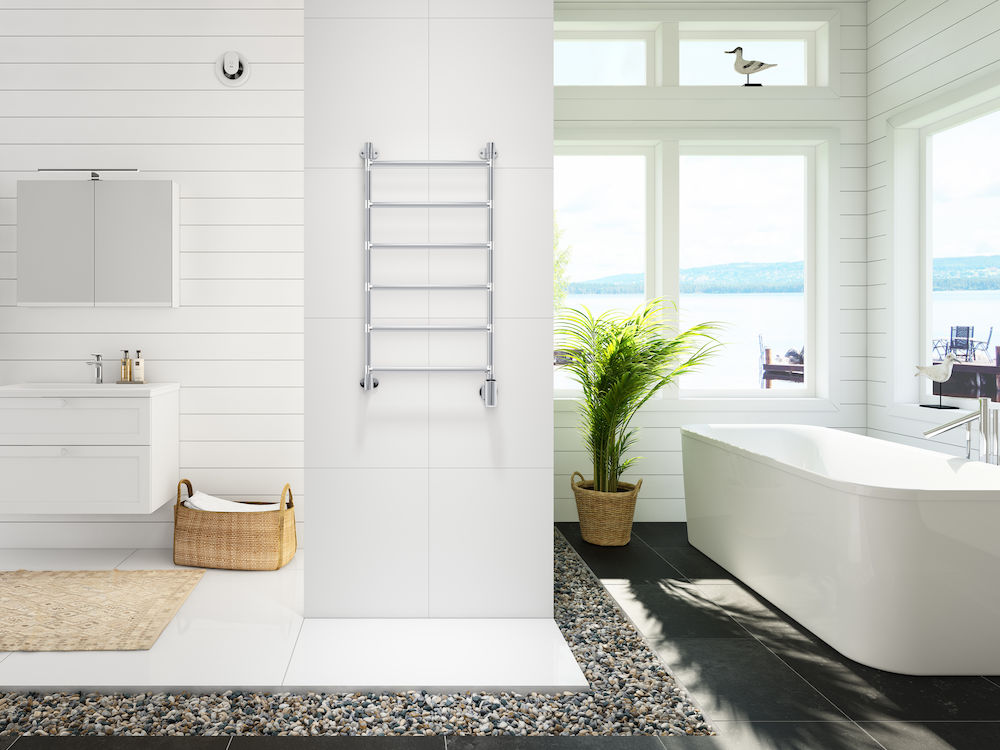 PAX 3524-1 Полотенцесушитель электрический Джаз на большом 4-розу, Momento II ™  - Вид №1