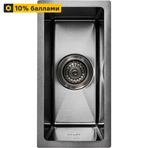 Кухонная мойка DELINIA М11B черная врезная 20×40 см 89337713