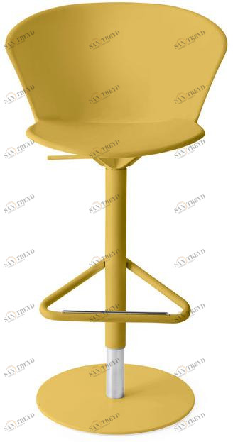 Calligaris Табурет из полипропилена, регулируемый по высоте, со спинкой Bahia sun-id-1453970