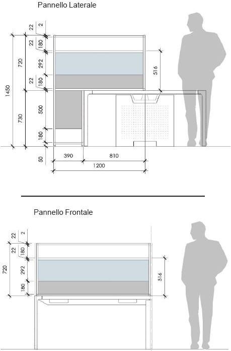 ESTEL GROUP Настольная перегородка из алюминия и стекла Caring sun-id-1350181 - Вид №1